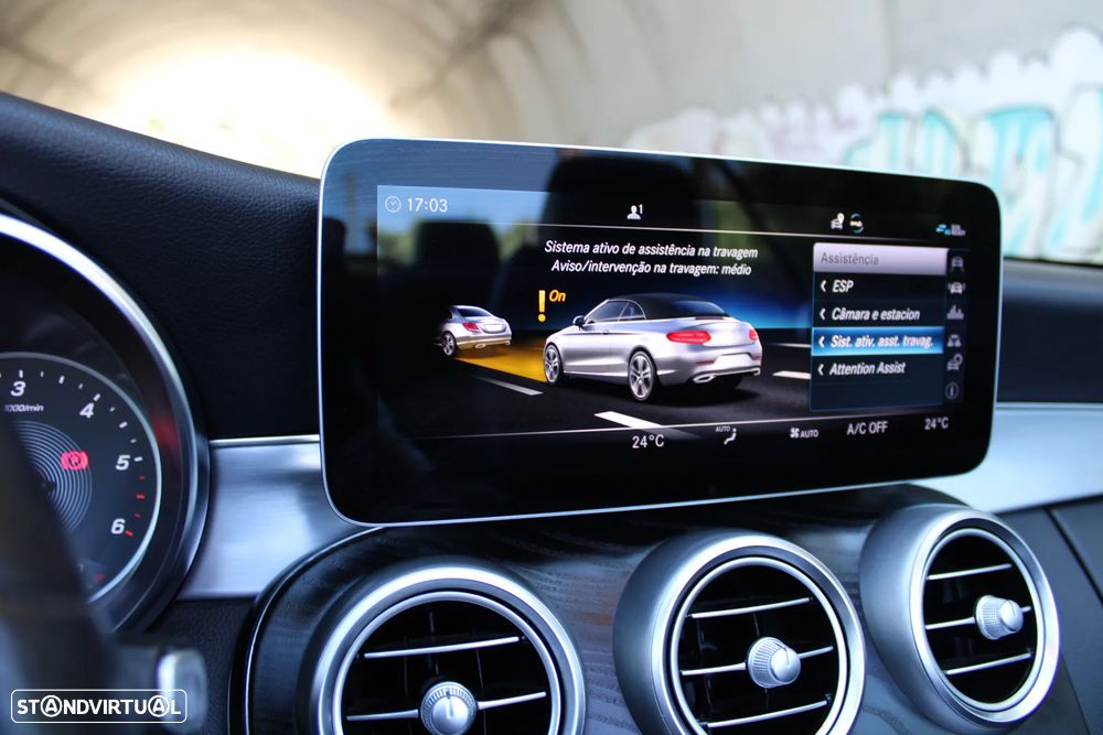 Mercedes-Benz C 220 d Cabrio AMG Line Aut. - 26