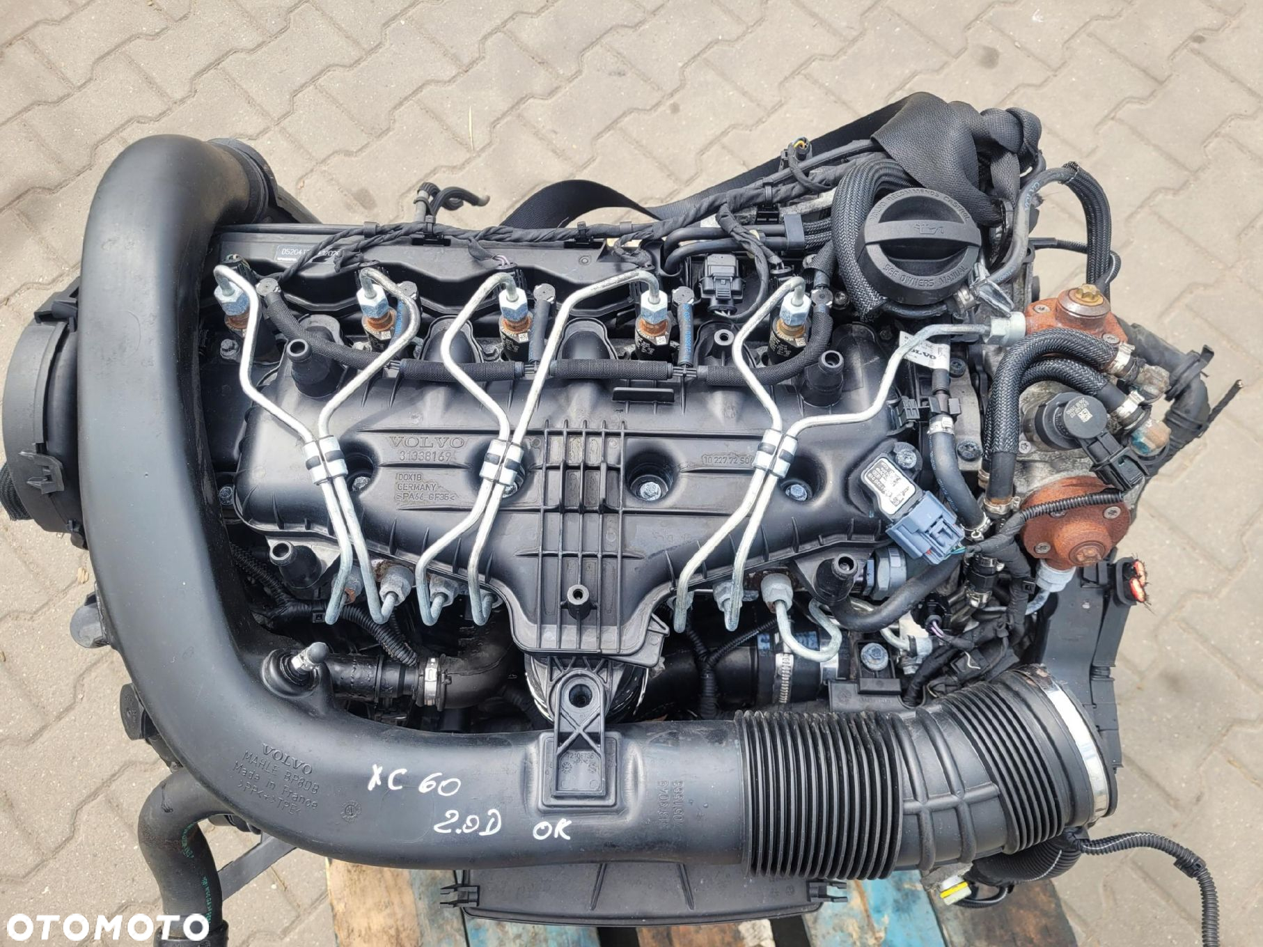 SILNIK 2.0 DIESEL D5204T7 VOLVO S80 XC60 V70 III V40 V60 KPL - 5