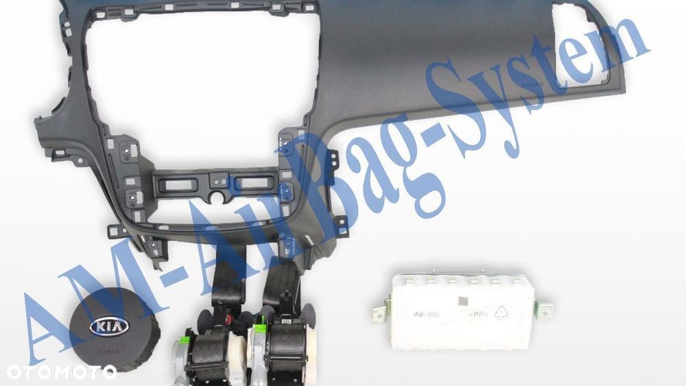 Kia Venga Deska Rozdzielcza Poduszki Pasy AirBag Konsola Kokpit Pulpit Regeneracja Naprawa - 1