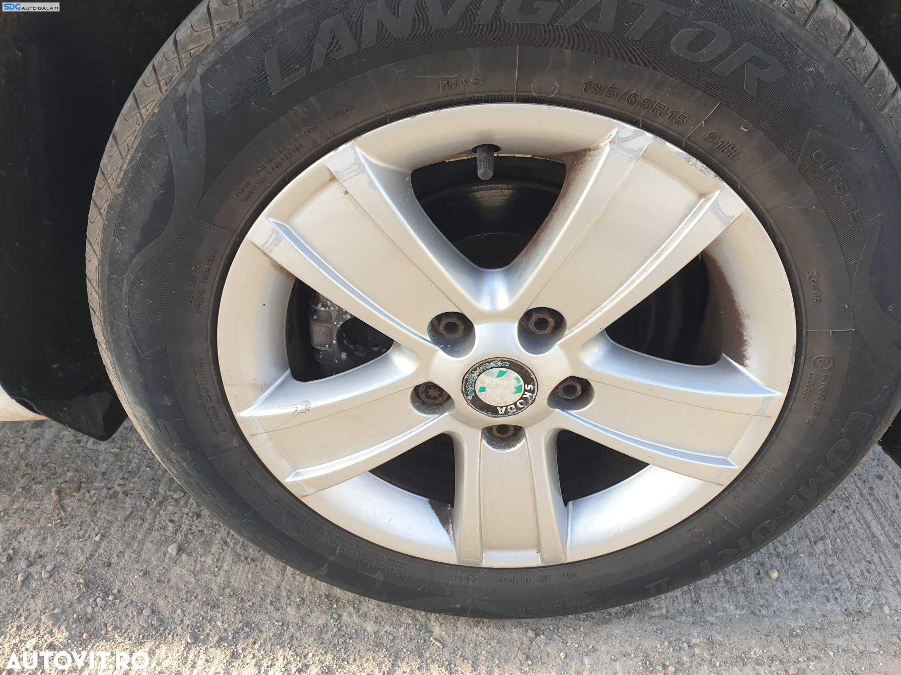Set 4 Jante Roti Aliaj 195 65 15 R15 5x112 Volkswagen Passat B5 1997 - 2001 [K0425] - 5