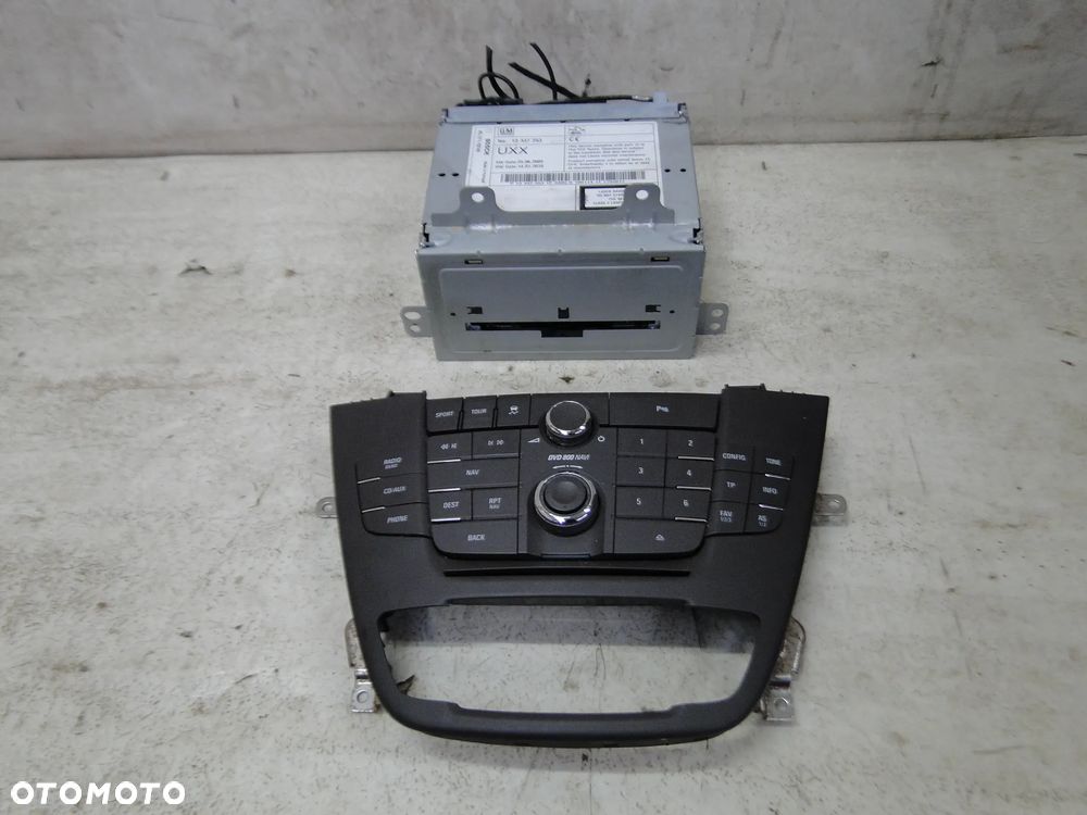 OPEL INSIGNIA A RADIOODTWARZACZ RADIO PANEL RADIA PRZEŁĄCZNIK EUROPA - 1