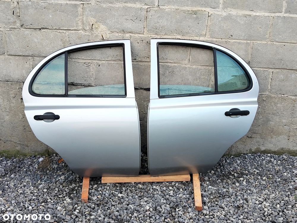 DRZWI TYŁ NISSAN MICRA K12 KY0 LEWE - 1