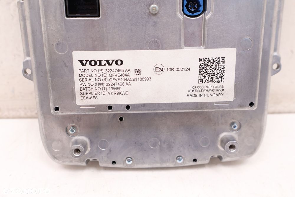 VOLVO XC40 EKRAN WYŚWIETLACZ 32247465AA - 6