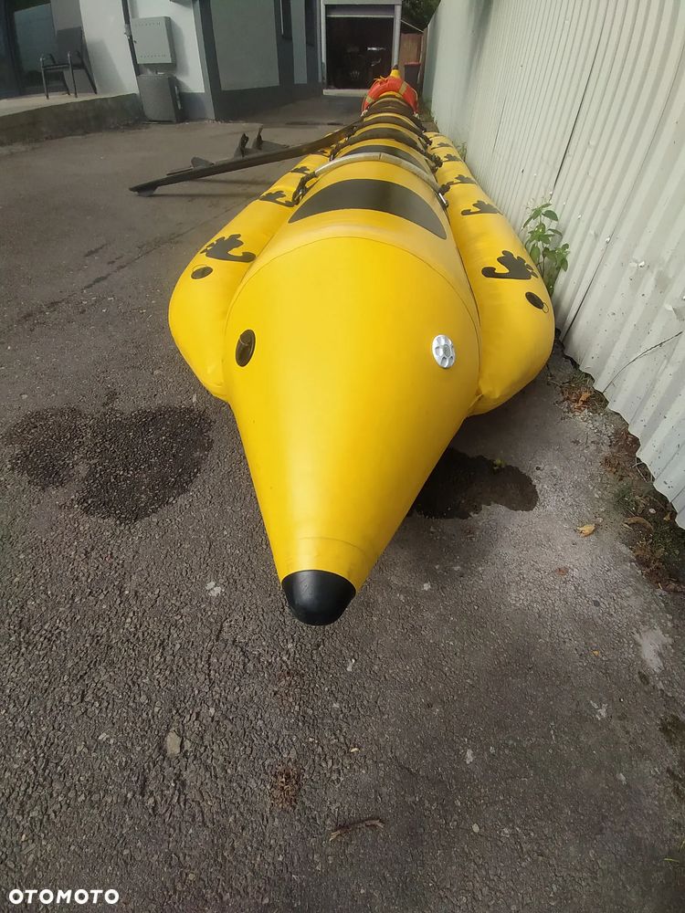 BANAN DO HOLOWANIA ŁÓDKA 7 OSOBOWY 7P NARTY WODNE WATER SKI KOŁO RATUNKOWE KOMPLET SPORTÓW WODNYCH - 3