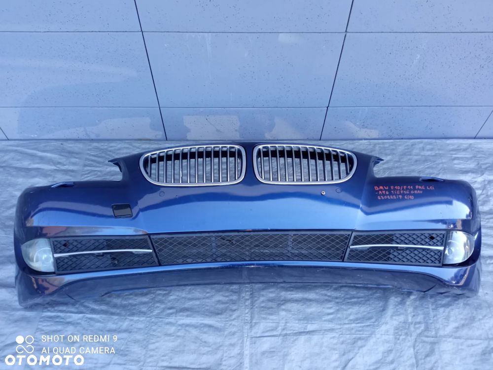 BMW F10 F11 ZDERZAK PRZÓD  A76  TIEFSEBLAU