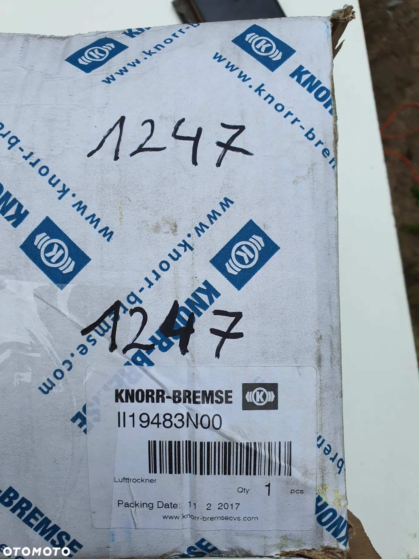 Osuszacz powietrza Knorr-Bremse LA8219, II19483N00, Iveco - 5