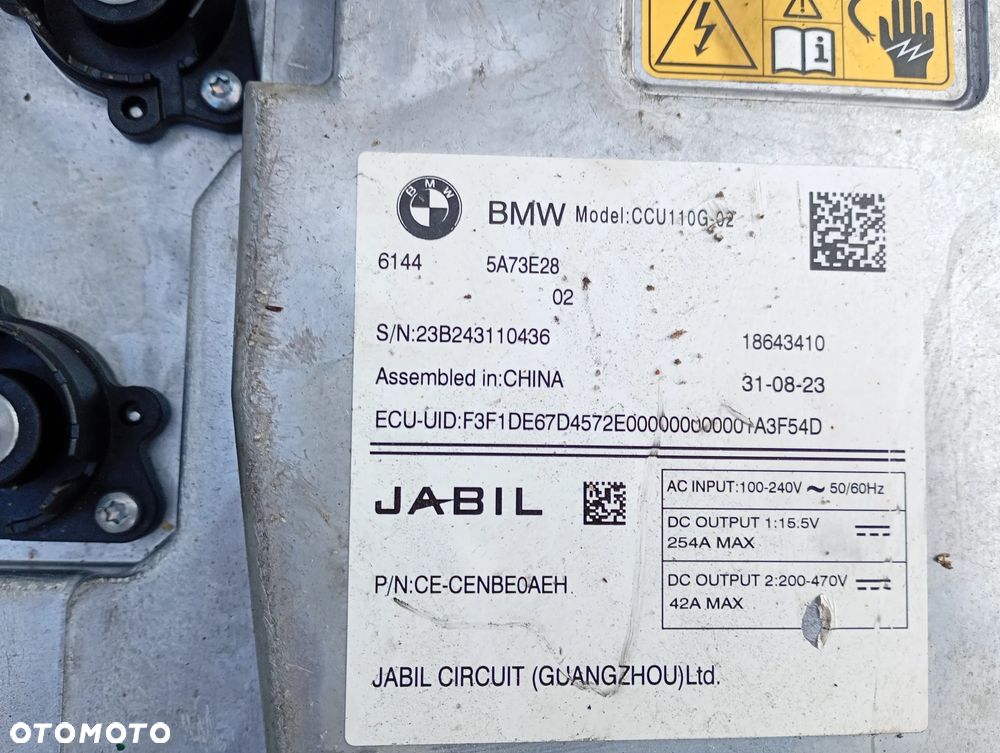 BMW G26 I4 I20 G60 JEDNOSTKA ŁADUJĄCA FALOWNIK KONWERTER INWERTER 5A73E28 - 5