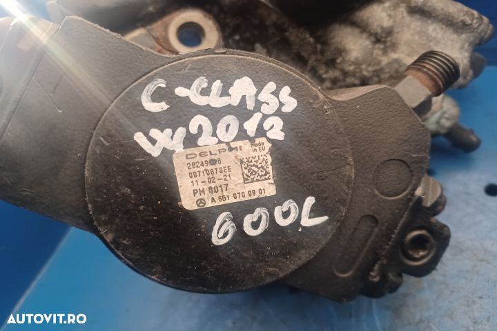 Pompa inalta presiune 2.2 CDI A6510700901 Mercedes-Benz E-Class W212 - 4