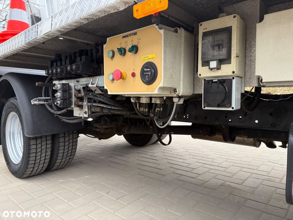 Nissan Podnośnik Koszowy Multitel MJ 201 21 Metrów 13 w Bok Tylko 960 MTH ! Kosz 225  KG! Zwyżka! Ogon  ! UDT! jak Wumag Ruthmann GSR - 29