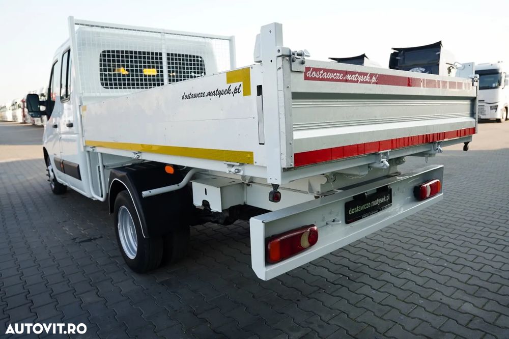 Renault MASTER / DCI 150 / BASCULATOR / CAMION CU TRACȚIE MIXĂ 7 LOCURI / MANUAL / DOUĂ RULOURI - 18