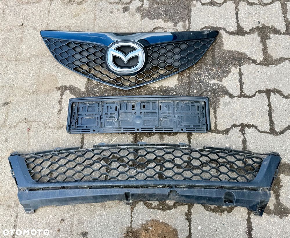 Mazda 3 BK 2003/2008r HB 5-drzwi wzmocnienie czołowe pas przedni belka zderzaka chłodnica wody klimatyzacji wentylator benzyna diesel osłona silnika  Led Diody hatchback lampa tył Lewa lub prawa Led diodowa stan b.ladny posiadam inne części oswietlenie tablicy lampy xenon spryskiwacze halogeny zbiornik grill atrapa spojler - 7