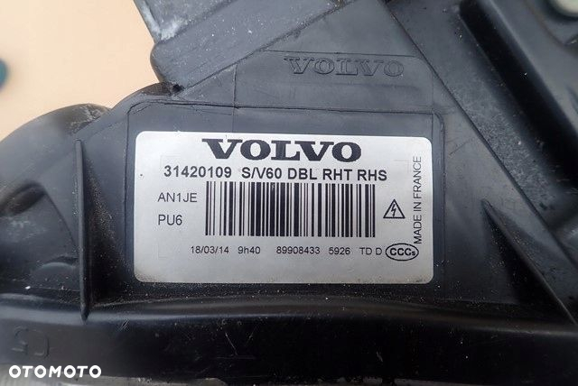 LAMPA PRAWA BI XENON SKRĘTNY VOLVO V60 S60 FL 13- - 5