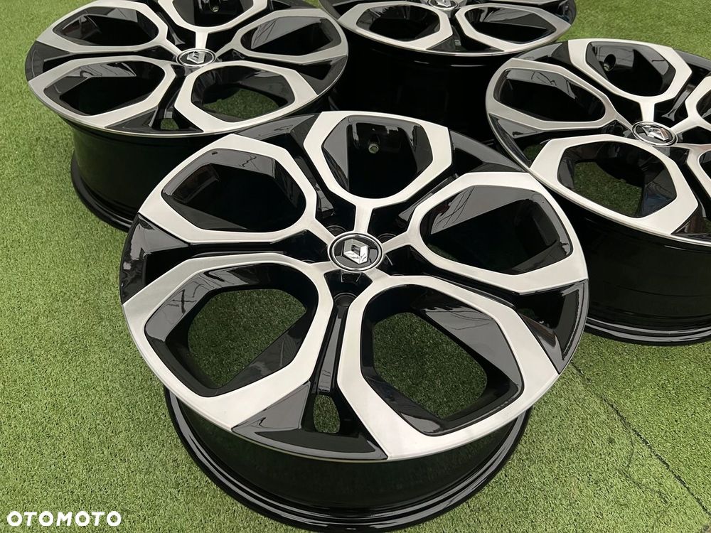 KOMPLET FELG FELGI ALU RENAULT CAPTUR 2 II MEGANE 18 5X114,3 ORYGINALNE - 1