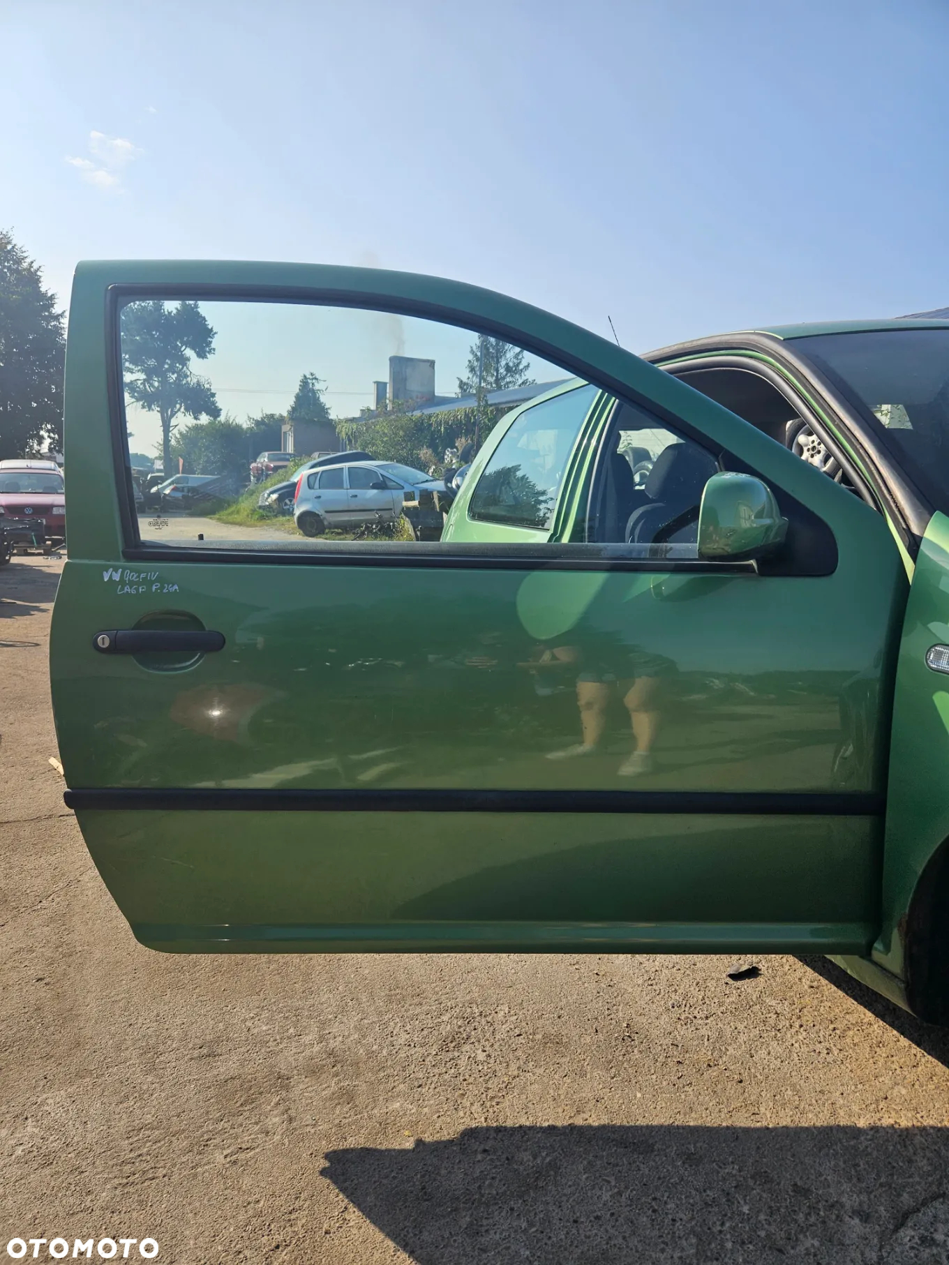 VW GOLF IV DRZWI PRAWY PRZÓD PRAWE PRZEDNIE LA6P - 10