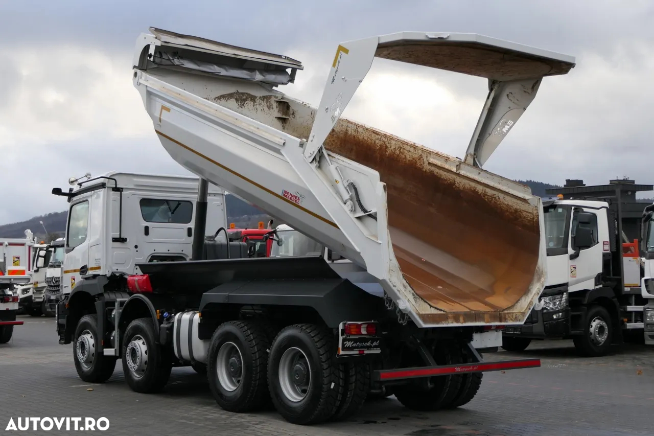 Mercedes-Benz AROCS 3246 / 8x4 / BASCULANTE / BASCULANTE SPATE / EURO 6 / PNEURI 100% - 3