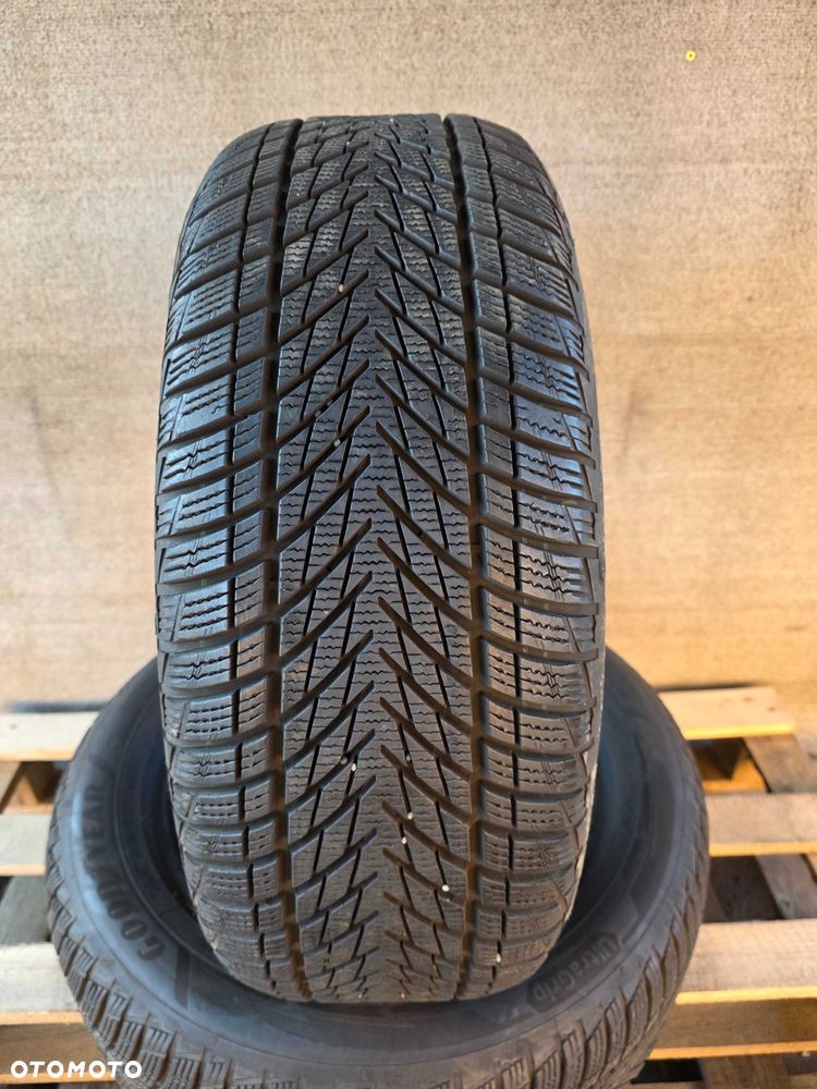 [WJ366] 2x R17 225/55 Goodyear 225/55/17 Stan bdb! 23r Opony zimowe 6,5mm