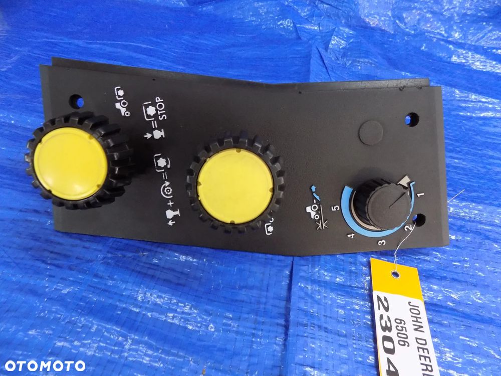 John Deere 6000 kabina licznik serownik ehr fotel plastik obudowa nagrzewnica kanał  6800 6400 - 5