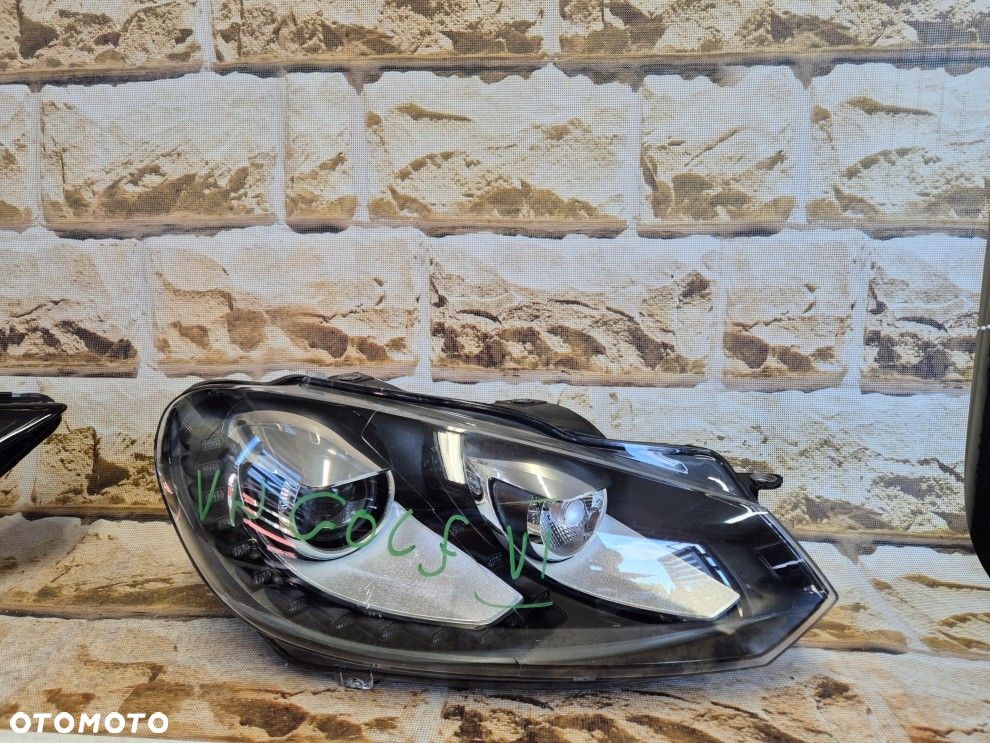 vw golf 6 VI 5k1941754b lampa xenon skrętny led prawa europa - 11