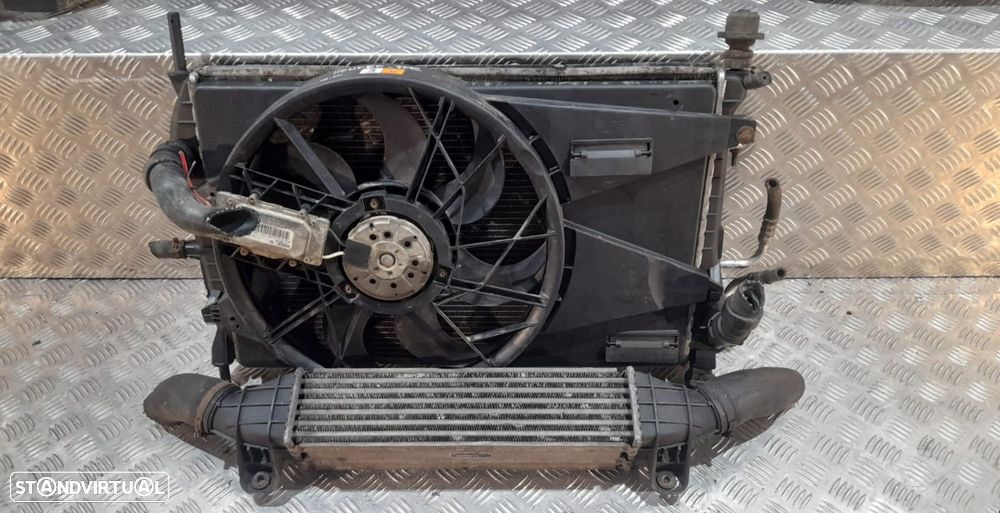 FRENTE COMPLETA FORD MONDEO III 3 MK3 CAPOT PARACHOQUES GUARDA-LAMAS OTICAS RADIADOR VENTILADOR FRENTE FIBRA REFORÇO - 8