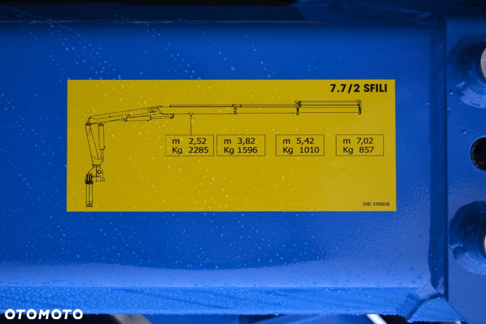 Żuraw HDS DN 7.7 S2 Fabrycznie nowy PROMOCJA FASSI HMF PM Palfinger Hiab HC - 6