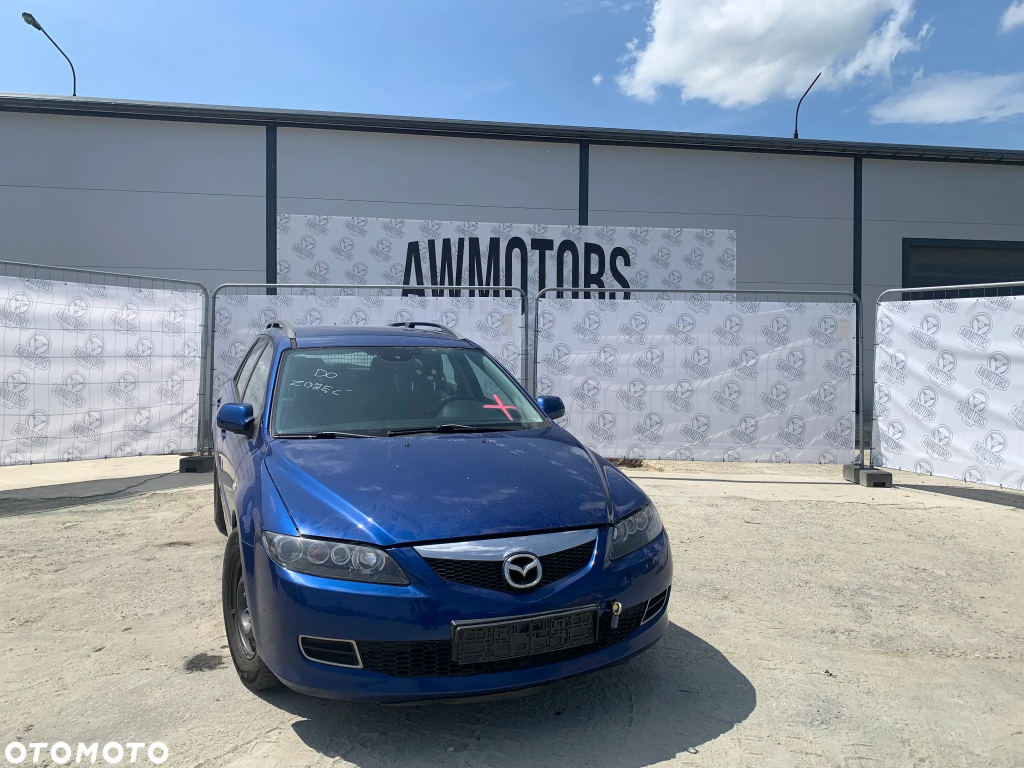 MAZDA 6 2006 *SAMOCHÓD NA CZĘŚCI* 975 MASKA LAMPA DRZWI LUSTERKO ZDERZAK GRILL BŁOTNIK KLAPA BELKA PRAWE LEWE PRZÓD TYŁ - 3
