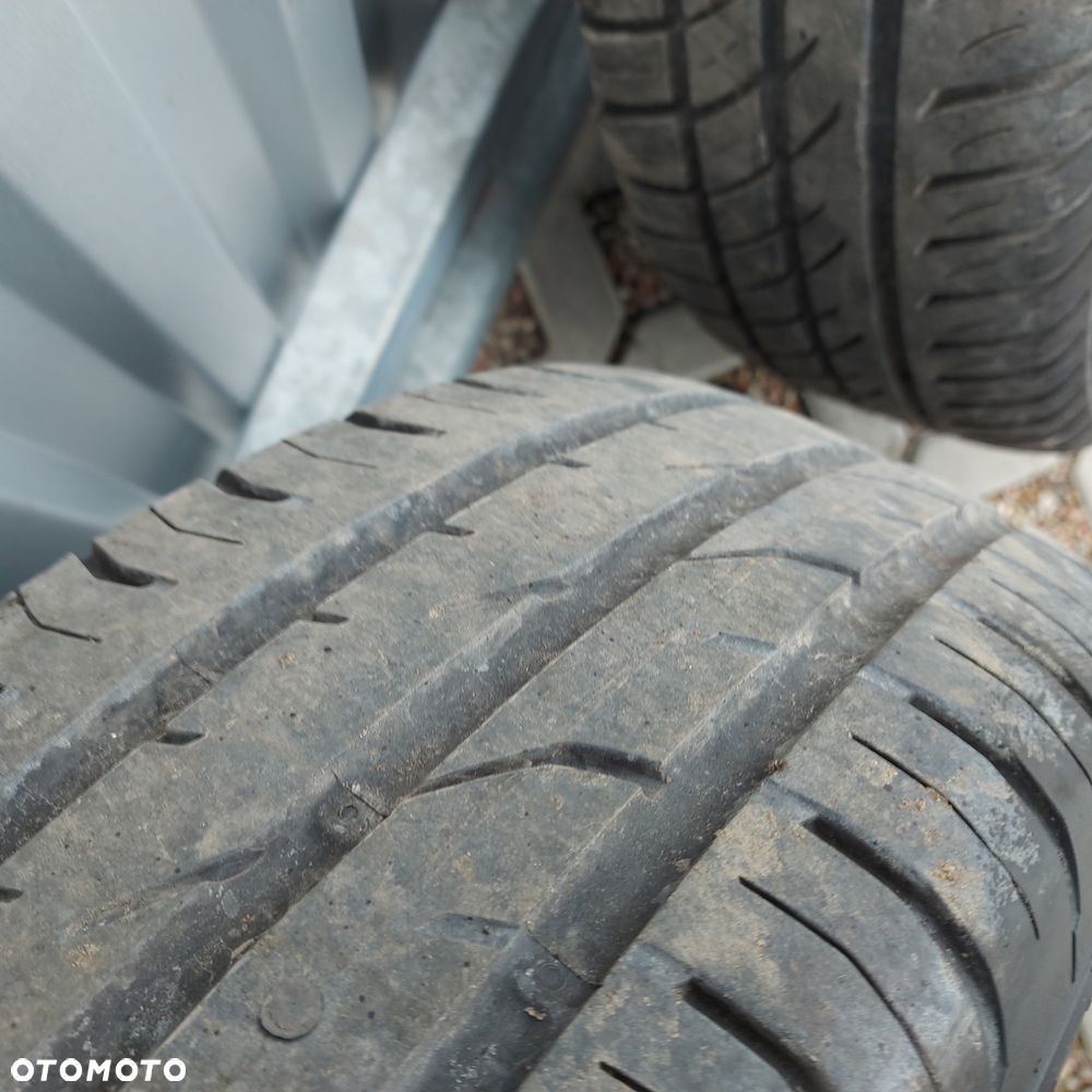 KOLA 15 STALOWE KOLPAKI OPONY LETNIE KOMPLET MERCEDES C W203 ORYGINAL DEMONTAZ 195/60 R15 - 7