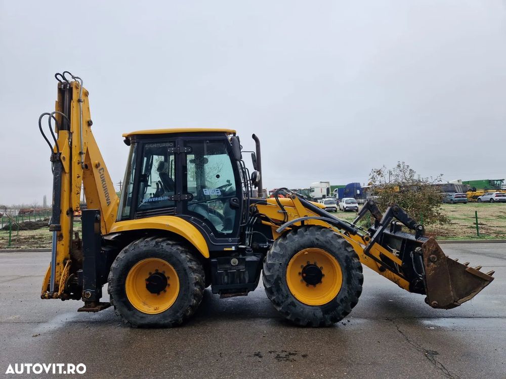 Altul CUKUROVA 888 STAGE V BULDOEXCAVATOR CU ROTI EGALE CUPA MULTIFUNCTIONALA FRUCI - 6