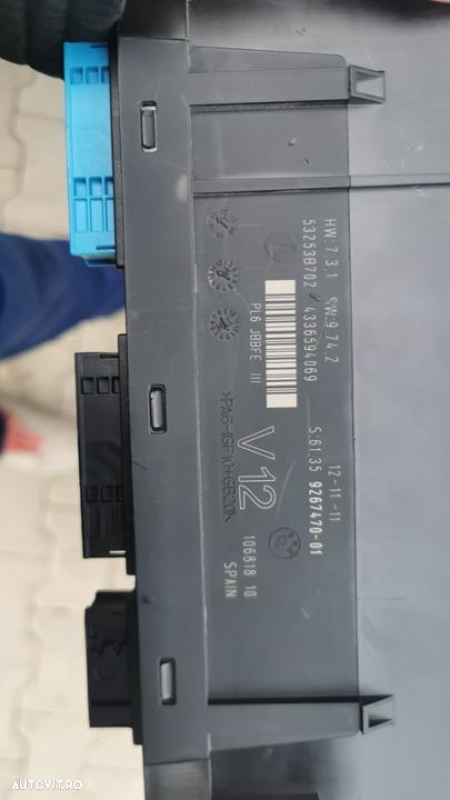 modul jbe v12 bmw seria 5 5gt 6 sau 7 f01-f13 - 1