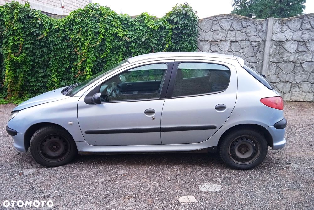 Na części Peugeot 206 1.1 5D lakier EYLC silnik HFX skrzynia maska klapa drzwi zderzak lampa błotnik - 4