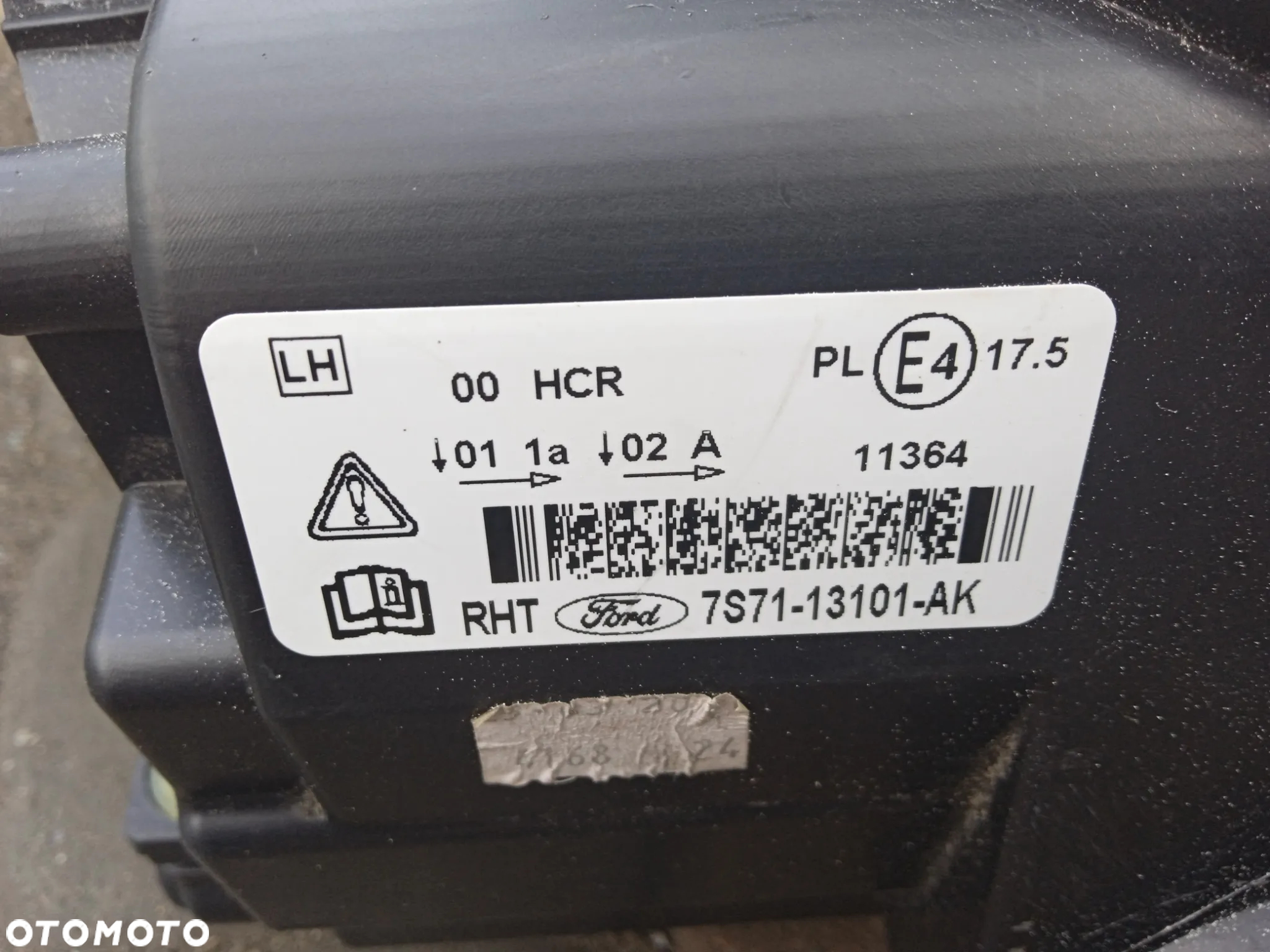 REFLEKTOR LEWY ORYGINAŁ FORD MONDEO MK4 07- 7S71-13101-AK - 4