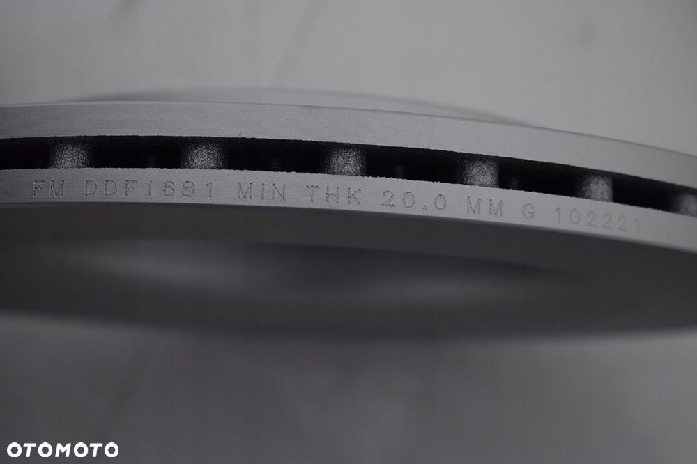 tarcze hamulcowe przód volvo s60 ii v60 i ddf1680c-1 ferodo - 9