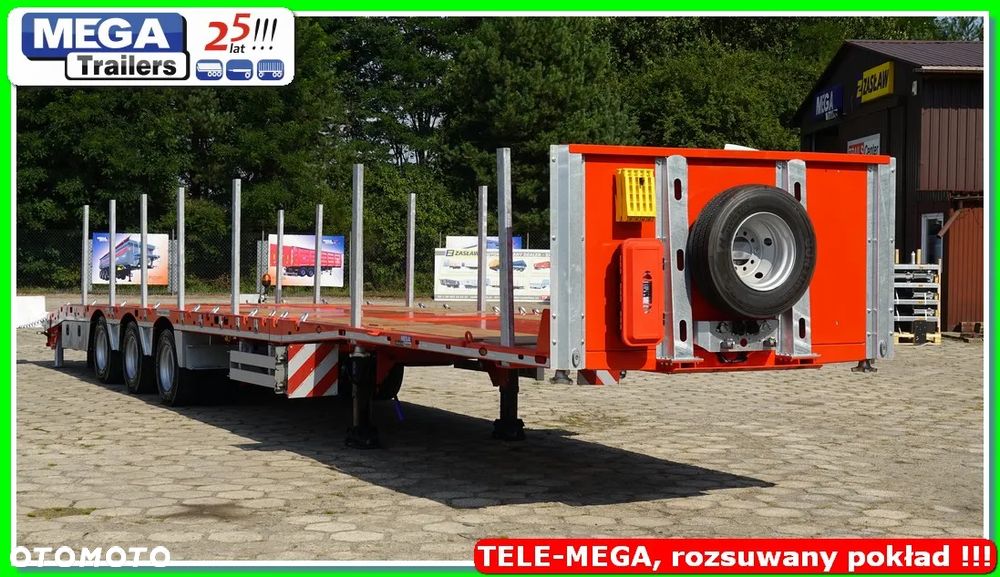 Inny 21,5 m dł. naczepa teleskopowa Full ADR EX3, UNIWERSALNA !!! - 3