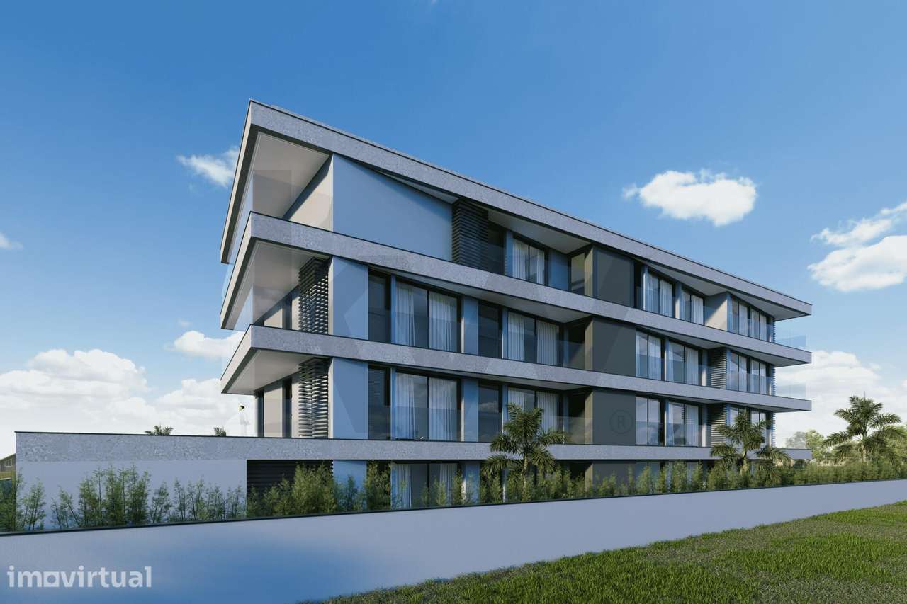 Apartamento T2 - 129,50m2 - Varanda - Condomínio Privado - S. Félix da - Grande imagem: 2/15