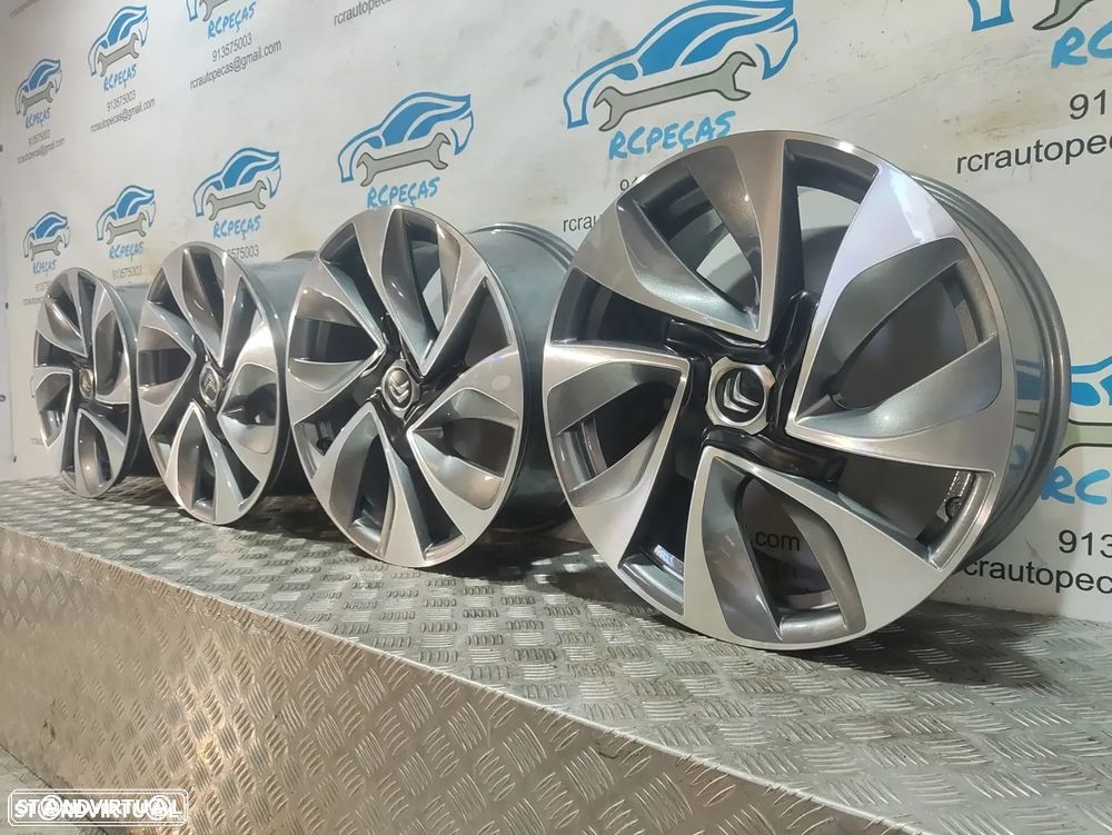 Jantes 18" Originais Citroen DS5 - 8J | ET27 | 4x108 - DS4 | DS3 | DS 5 | Jante | 18 Polegadas - 9687902677 - 4