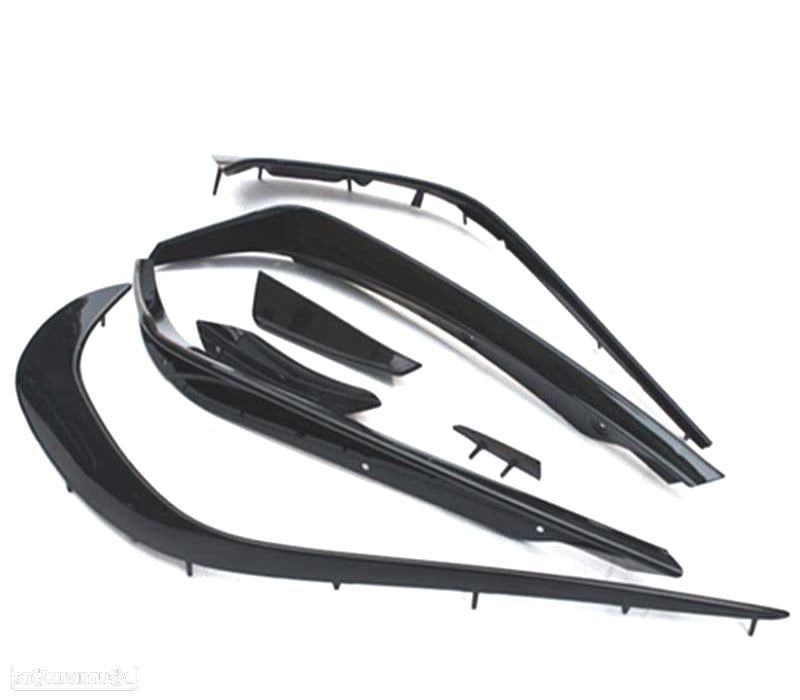 SPOILER LIP FRONTAL MERCEDES CLASE A W176 LOOK AMG A45 15-18 - 5