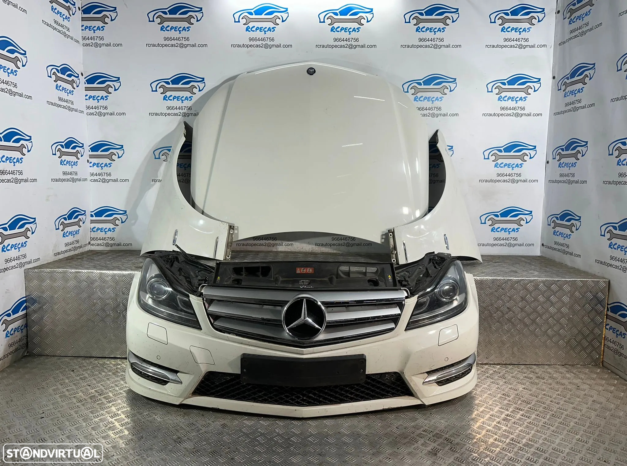 .Frente Completa Xenon AMG Mercedes Benz W204 C220 Facelift Diesel 651.911 2006 - 2014 - 2