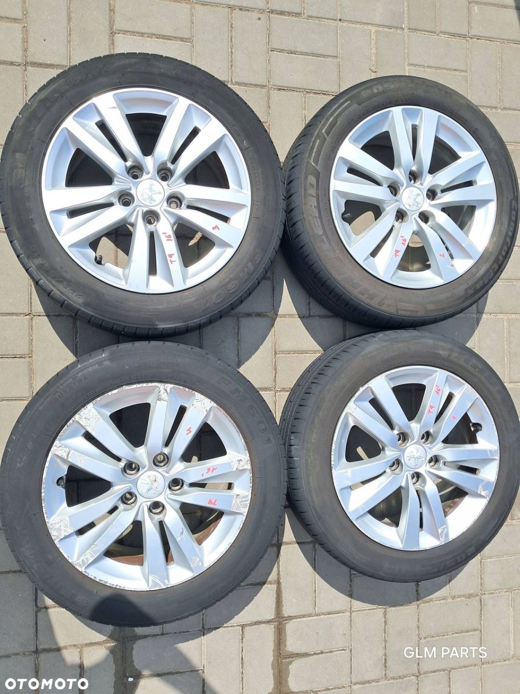 Peugeot 308 II T9 Felgi aluminiowe 16" koła LATO 205/55R16 5x108 - 1