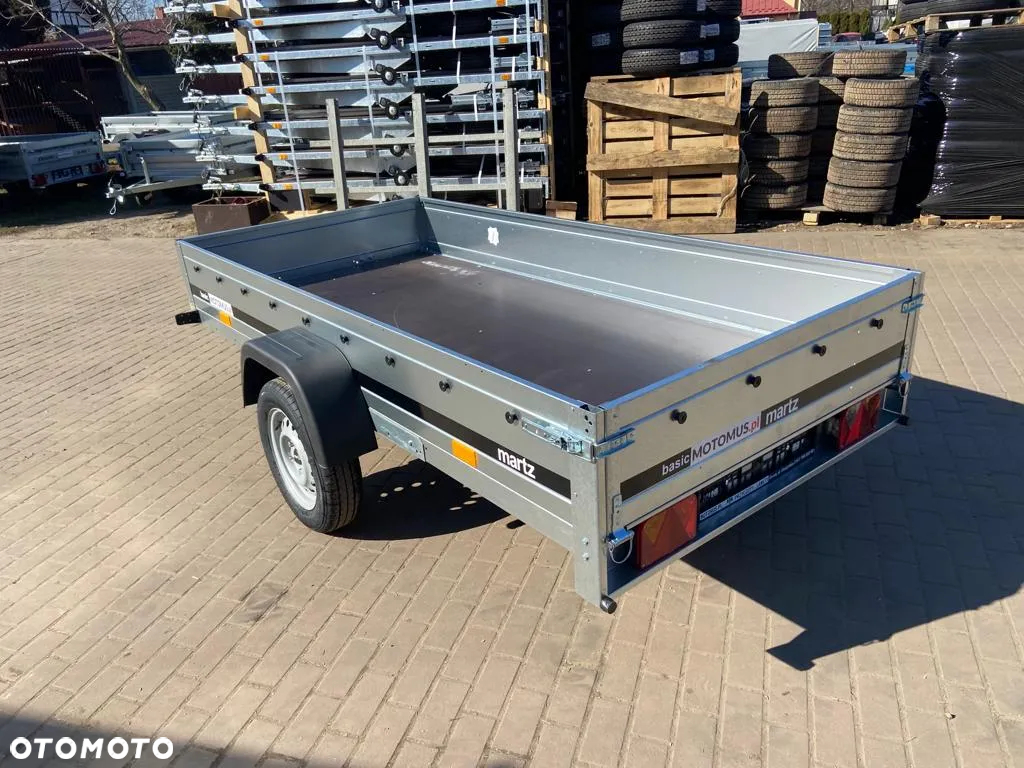 Martz Przyczepa Martz Basic 264 1 oś 264x126x30cm DMC 750 kg dostawa pod dom - 6
