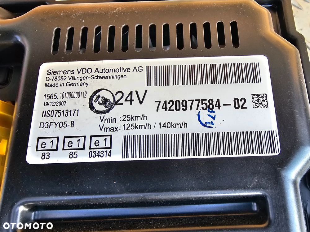LICZNIK ZEGARY 7420977584-02 RENAULT MIDLUM DXI 06-14 rok - 4