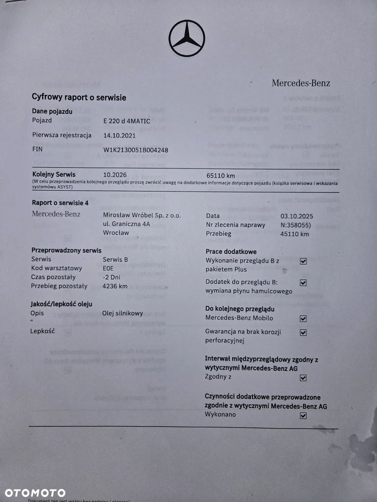 Mercedes-Benz Klasa E 220 d 4-Matic Avantgarde - 26