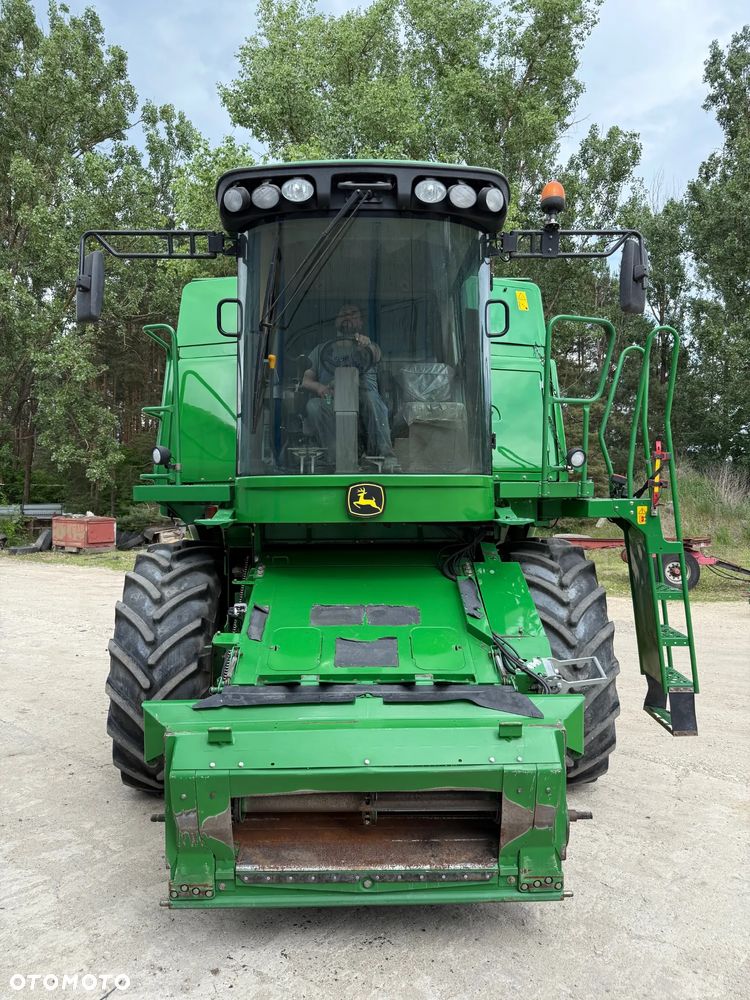 John Deere W540 6.8L 280KM HYDROSTAT 4x4 KLIMA GPS HEDER 6.2m Z WÓZKIEM 1800Mth 2012r W ORGINALE IGŁA - 5