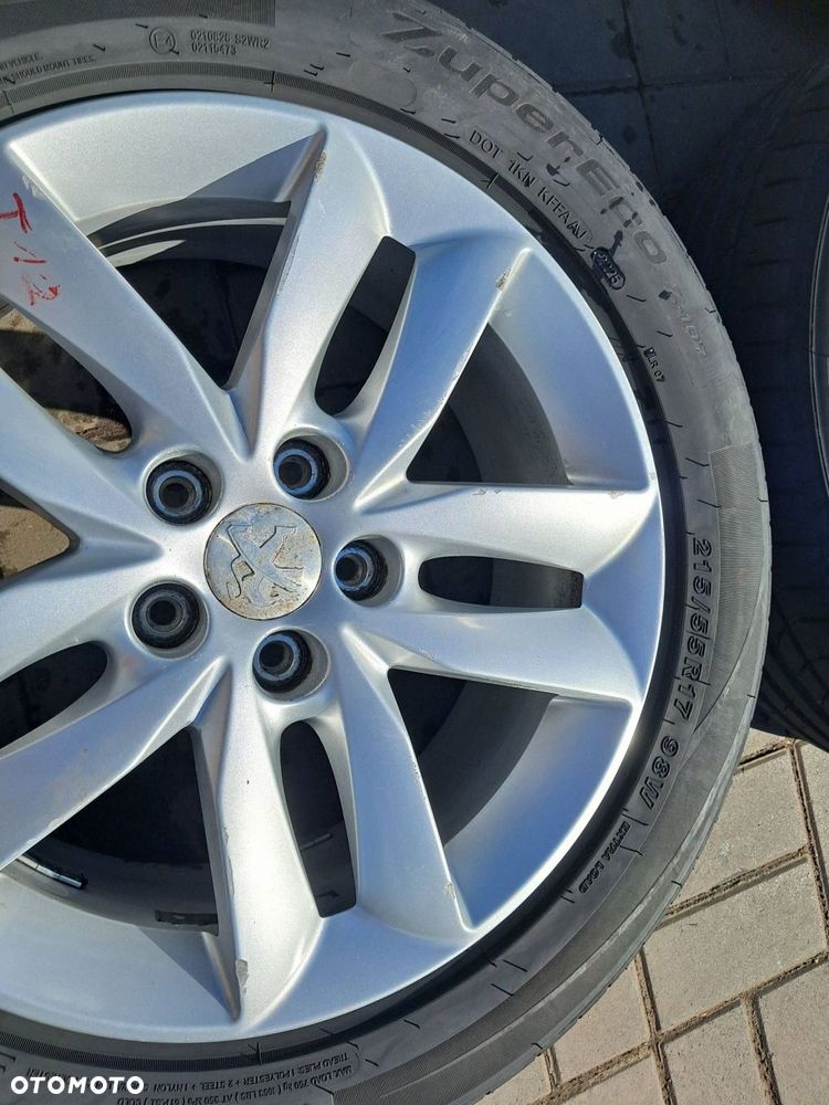 peugeot 508 felgi aluminiowe 17" koła lato 215/55r17 5x108 9671401380 - 4
