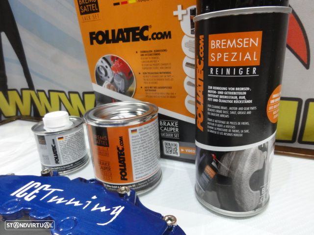 Tinta alta temperatura Foliatec, Azul BMW M performance metálico, para bombas / pinças de travão - 10
