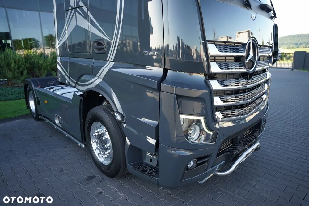Mercedes-Benz ACTROS 1851 / RETARDER / GIGA SPACE /  KLIMA POSTOJOWA / BOGATE WYPOSAŻENIE /  / OPONY 100%  / ALUFELGI / EURO 6 - 9