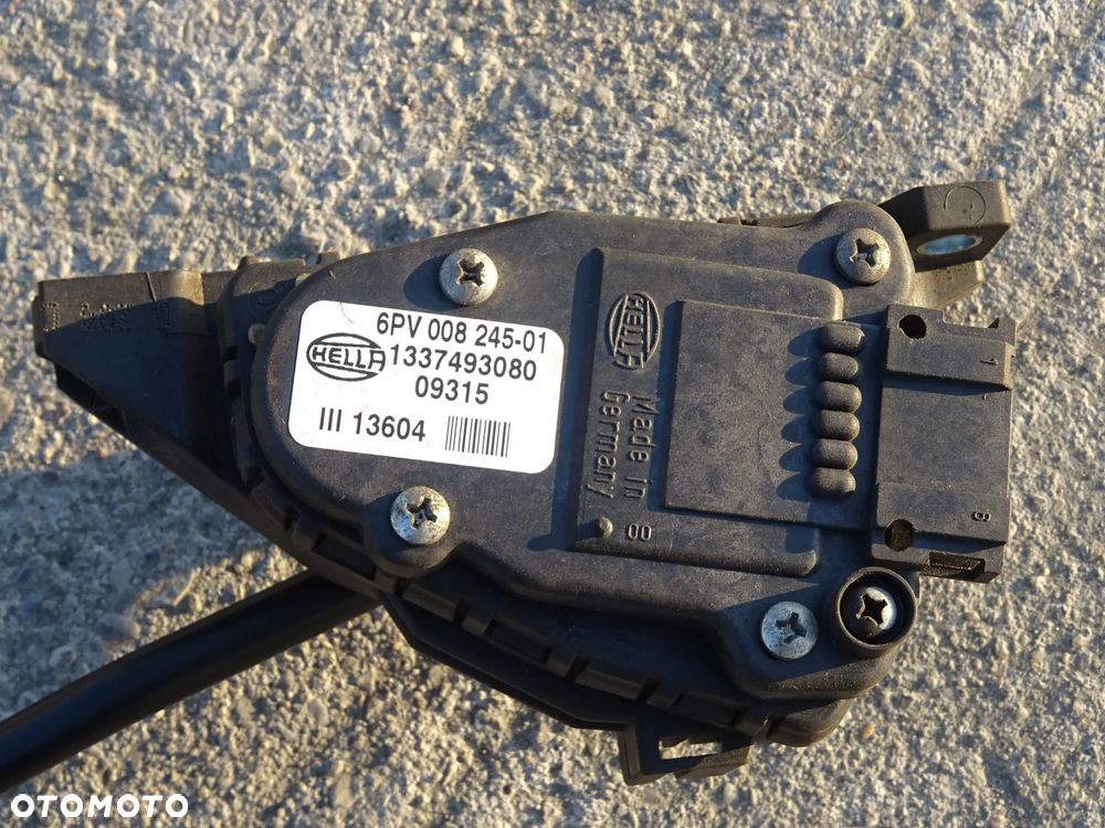 POTENCJOMETR CZUJNIK PEDAŁ GAZU 2,0 2,3 2,8 FIAT DUCATO CITROEN JUMPER PEUGEOT BOXER - 3