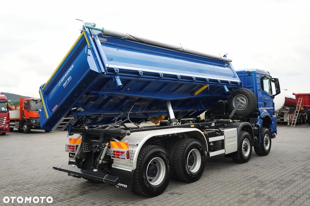 MAN TGS 41.480 / 8X8 / WYWROTKA 3 STRONNA / BORDMATIC / KH KIPPER / AUTOMAT / FABRYCZNIE NOWA - 2026 R / DOSTĘPNY OD RĘKI / WYMIEŃ SWÓJ STARY NA NOWY - 10