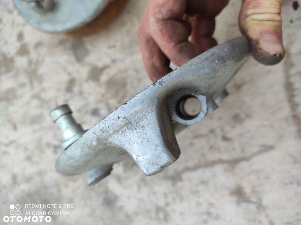 Szczękotrzymacz przód tył shl m11 kpl bęben hamulcowy 9.170 - 5