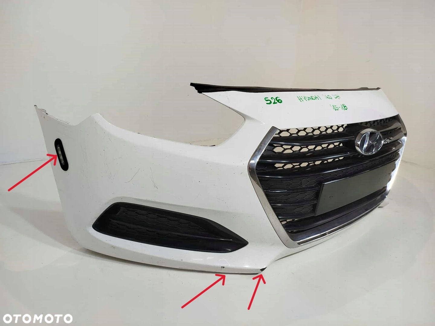 ZDERZAK PRZEDNI GRILL HYUNDAI I40 LIFT 15-18 - 3
