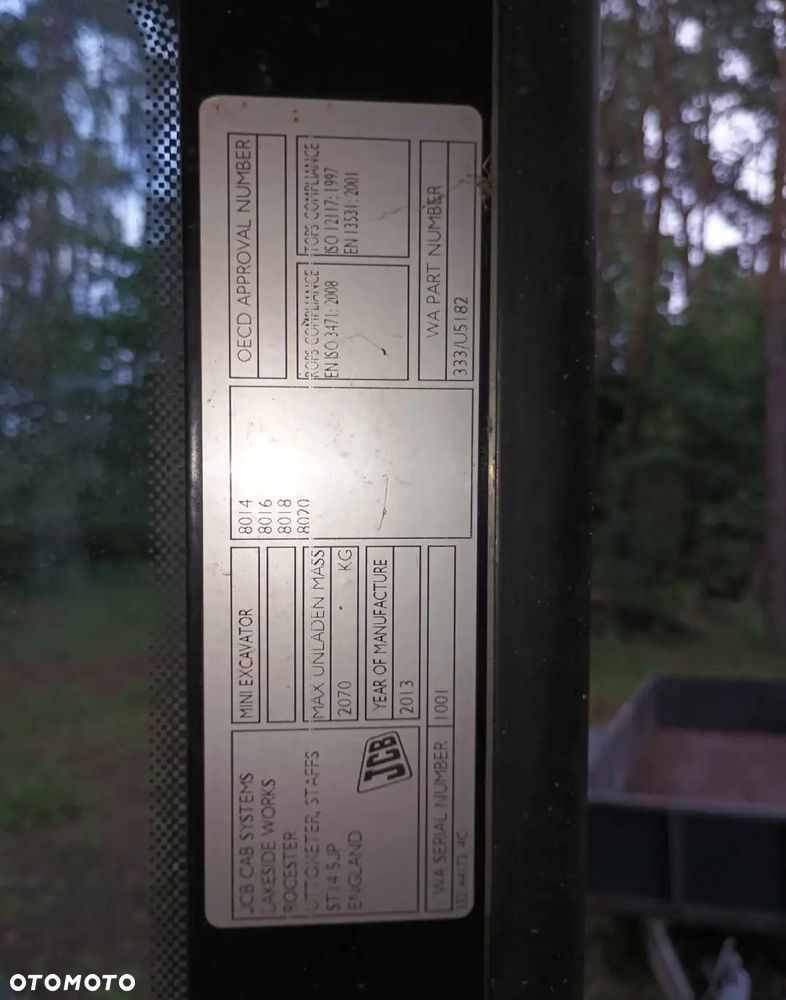 JCB 8016 - 15