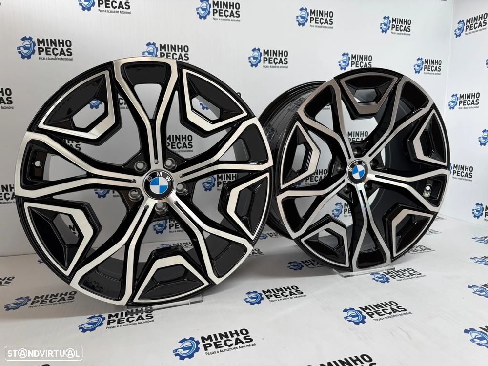 Jantes BMW New X5 (G05) em 20 Preto e Polido - 2